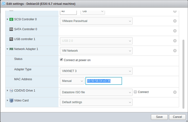 Configure OVH Bridge Network from command line