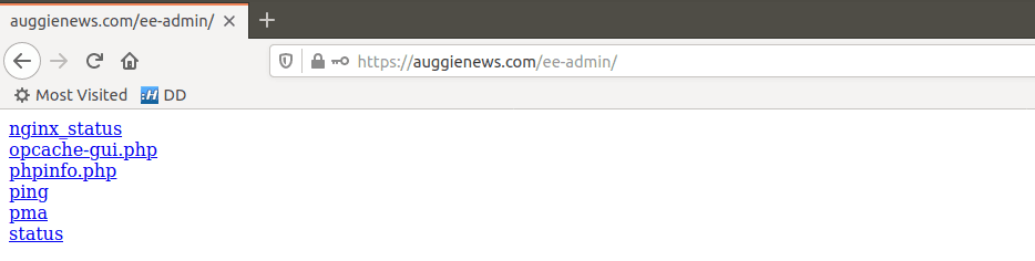 Enable Admin Tools in EasyEngine