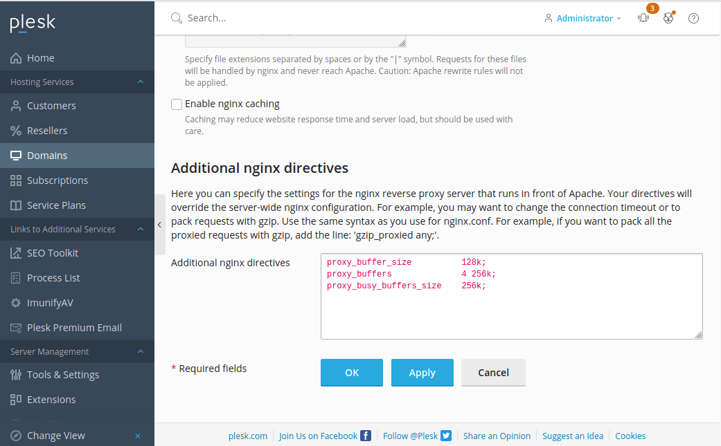 Nginx upstream sent too big header
