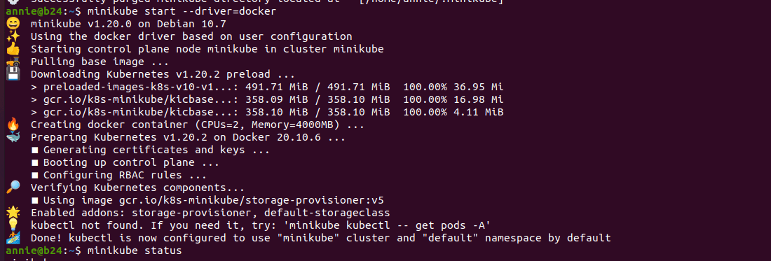 Install Minikube with docker driver on Ubuntu