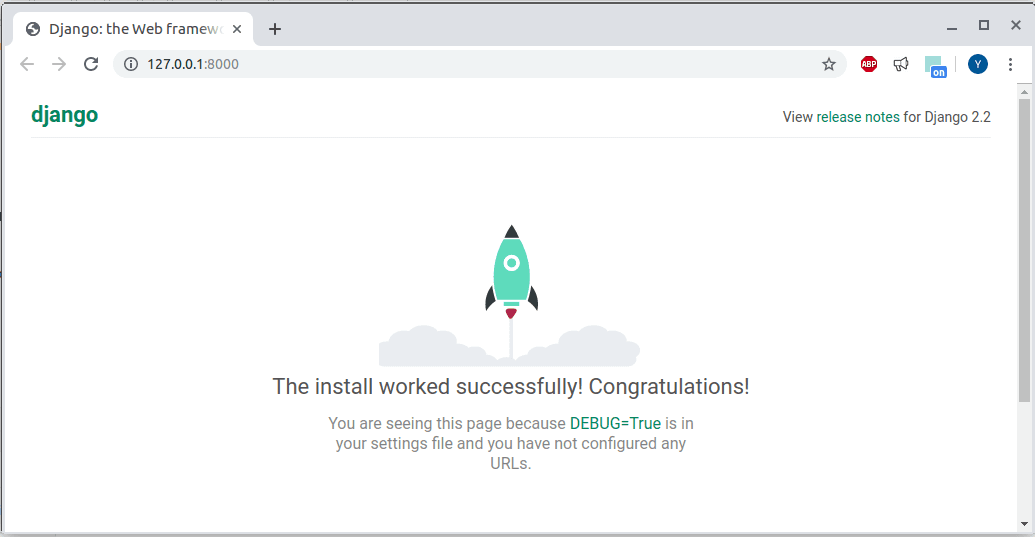 Getting started with Django Framework